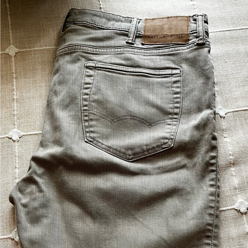 Grey and Khaki Casual Pants (2 pair bundle) - Picture 2 of 2